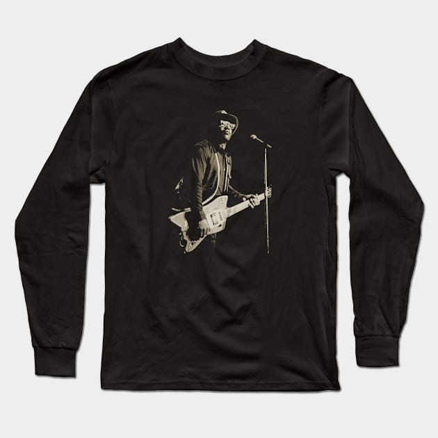 American rock & roll 2 Long Sleeve T-Shirt by RODRIGO-GIMRICH